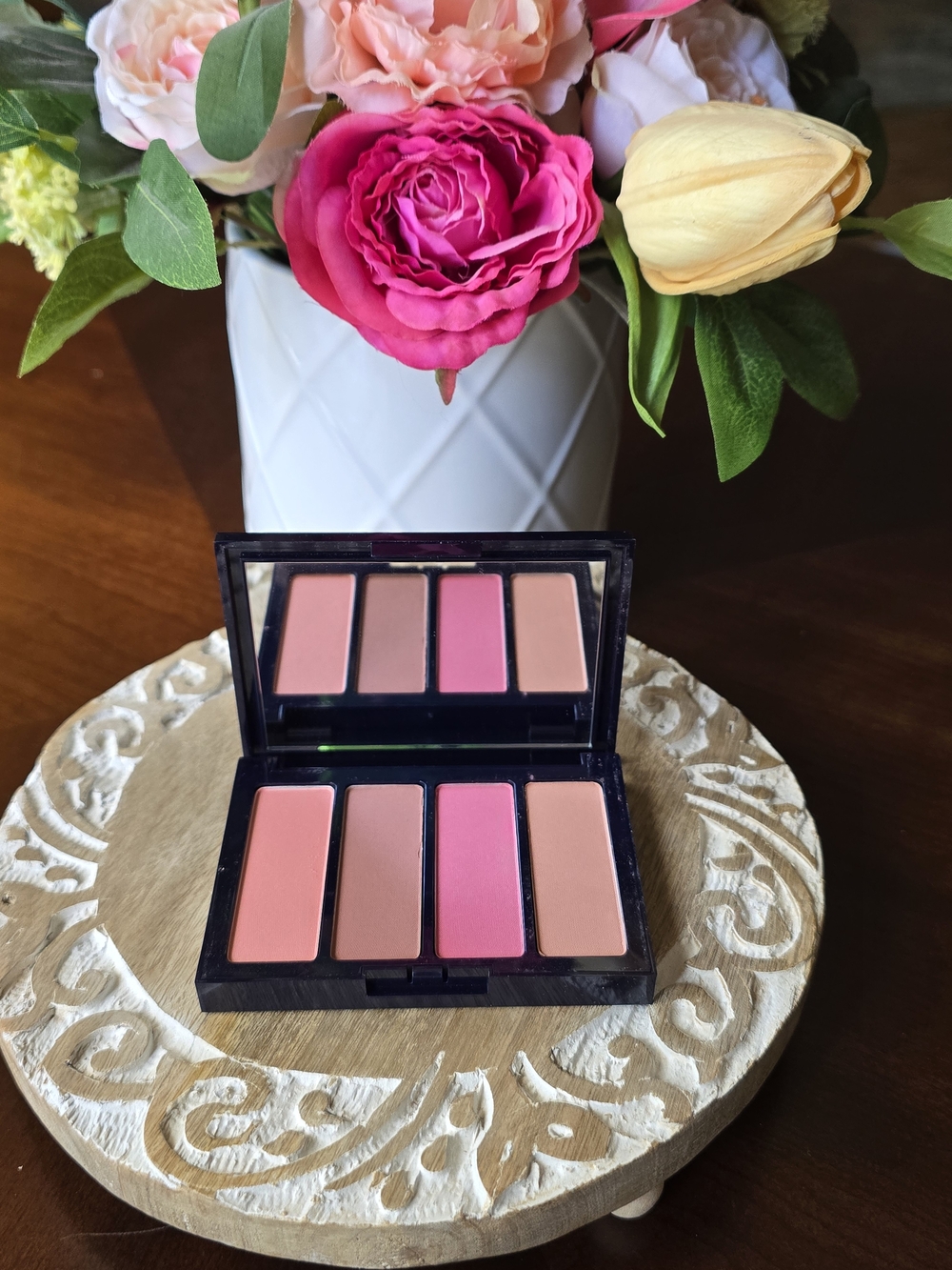 Estee Lauder Pure Color Envy Sculpting Blush Palette - Pink/Rose Shades